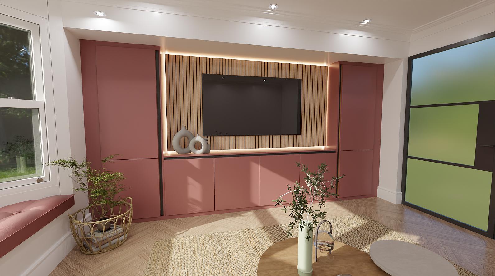Media Wall - 3 - Vero - PTO Rose